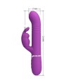 PRETTY LOVE - VIBRATEUR LAPIN MULTIFONCTION COALE 4 EN 1 VIOLET