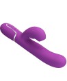 PRETTY LOVE - VIBRATEUR LAPIN MULTIFONCTION 3 EN 1 PERLITA VIOLET