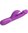 PRETTY LOVE - KAMPAS VIBRATEUR LAPIN MULTIFONCTION 3 EN 1 VIOLET