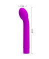 PRETTY LOVE - VIBRATEUR POINT G LOGAN 10 VIBRATIONS VIOLET