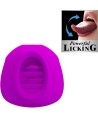 PRETTY LOVE - STIMULATEUR DE CLITORIS ESTELLE TONGUE 12 VIBRATIONS VIOLET