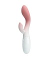 PRETTY LOVE - VIBRATEUR POINT G LUMINEUX + STIMULATEUR DE CLITORIS 30 VIBRATIONS ROSE