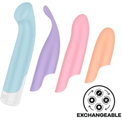 SATISFYER - VIBRATEUR PROGRAMME 12 VIBRATIONS G-SPOT WAVE 4 GRIS FONCÉ