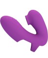 PRETTY LOVE - VIBRATEUR DE DOIGTS ATHENA AVEC STIMULATEUR DE CLITORIS VIOLET