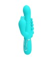 PRETTY LOVE - CAMMY 4 EN 1 VIBRATEUR MULTIFONCTION TRIPPLE RABBIT BLEU