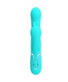 PRETTY LOVE - CAMMY 4 EN 1 VIBRATEUR MULTIFONCTION TRIPPLE RABBIT BLEU