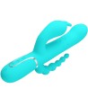 PRETTY LOVE - CAMMY 4 EN 1 VIBRATEUR MULTIFONCTION TRIPPLE RABBIT BLEU