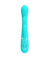 PRETTY LOVE - SHANIA TRIPLE RABBIT VIBRATEUR MULTIFONCTION 3 EN 1 BLEU