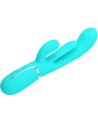 PRETTY LOVE - SHANIA TRIPLE RABBIT VIBRATEUR MULTIFONCTION 3 EN 1 BLEU