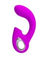 PRETTY LOVE - SIBEL VIBRATEUR POINT G + STIMULATEUR CLITORIS SIBEL 10 VIBRATIONS VIOLET