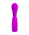 PRETTY LOVE - SIBEL VIBRATEUR POINT G + STIMULATEUR CLITORIS SIBEL 10 VIBRATIONS VIOLET