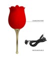 PRETTY LOVE - ROSE LOVER STIMULATEUR DE CLITORIS ROSE 12 VIBRATIONS ROUGE