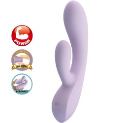 PRETTY LOVE - VIBRATEUR ROSOLYN RABBIT 10 VIBRATIONS VIOLET