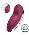 SATISFYER - TAP CLIMAX 2 VIBRATEUR STIMULATEUR ROUGE