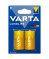 VARTA - PILE ALCALINE LONGUE DURÉE C LR14 BLISTER*2